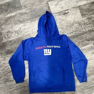 Youth Giants Hoodie, 14/L, NFL Team Apparel